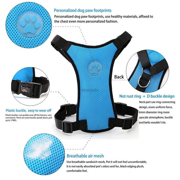Soft Nylon/Mesh Dog Harness